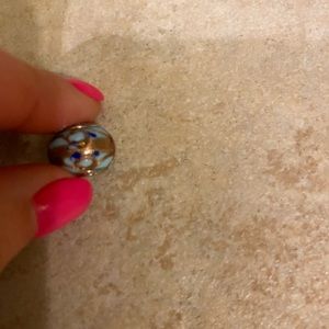 Zable Blue flower charm